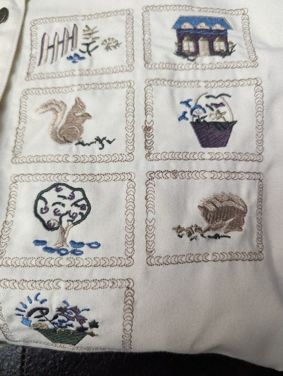 Vintage embroidered shirt, Teddie of California b… - image 3