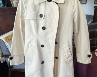 Vintage 1990s Jil Sander Trench Coat/minimalist Trench Coat