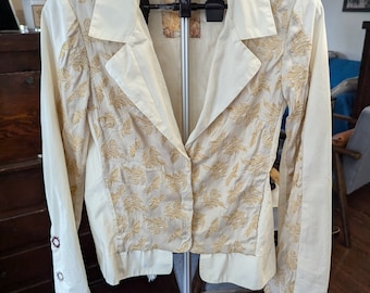 Johnny Was Biya vintage embroidered jacket size M