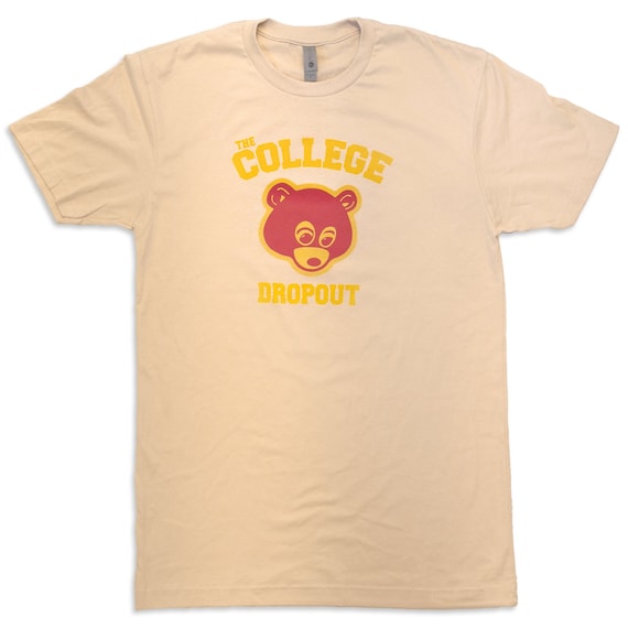 Buy Kanye West the College Dropout Logo T-shirt Online in India - Etsy