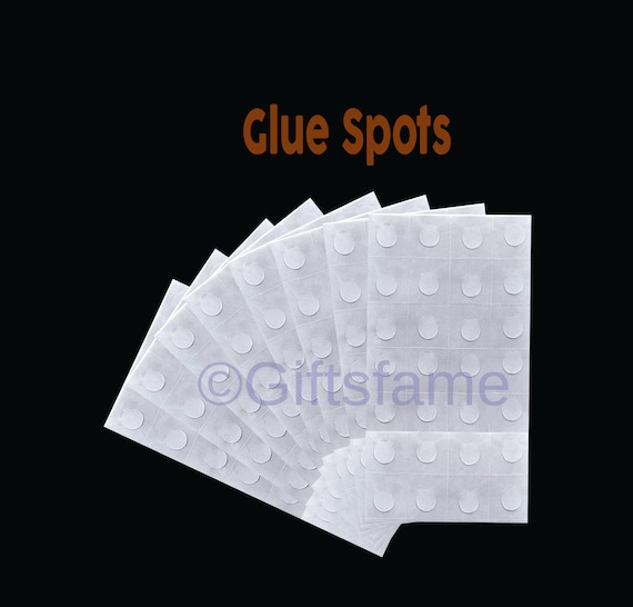 112 to 224 Adhesive Dots Clear Glue Spots Sticky Dots Double Sided Ideal  for Boxed Gifts, Balloon Arches, Crafts, Art, Decorations 