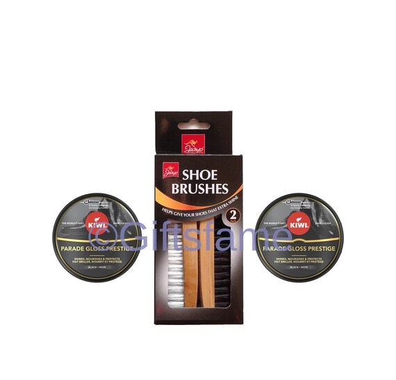 Shoe Care Boot Polishing Cleaning Set Kit JUMP Brushes and
