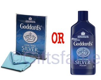 Silver Jewellery Cleaning Polishing Kit | Silver Polishing Cloth | Silver Polishing Liquid | Jewellery Cleaning | Long Term Polish Cleaner