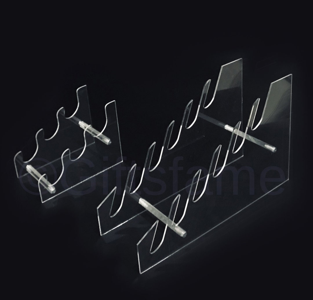 Multi Tier Plate Stands | Multiple Clear Acrylic Plastic Plate Disk ...