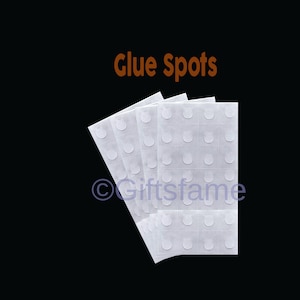 112 a 224 puntos adhesivos / puntos de pegamento transparentes / puntos adhesivos / doble cara / ideal para regalos en cajas, arcos de globos, manualidades, arte, decoraciones