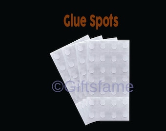112 to 224 Adhesive Dots | Clear Glue Spots | Sticky Dots | Double Sided | Ideal for Boxed Gifts, Balloon Arches, Crafts, Art, Decorations