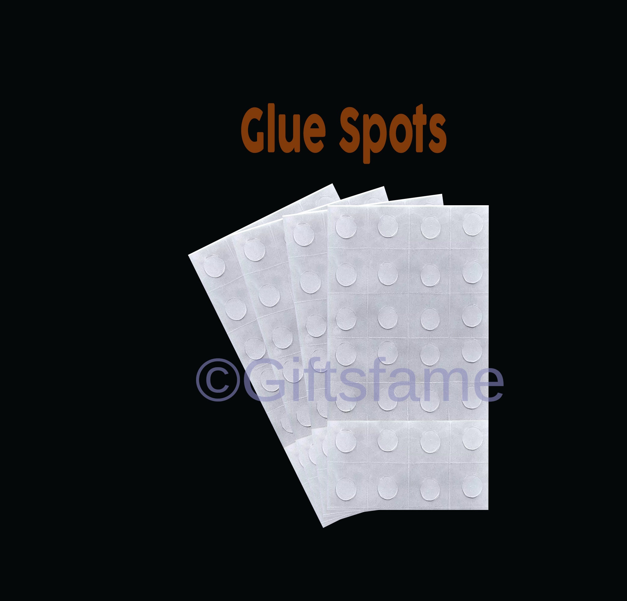 Glue Dots Ultra Thin 300 Dots on Roll 3/8 