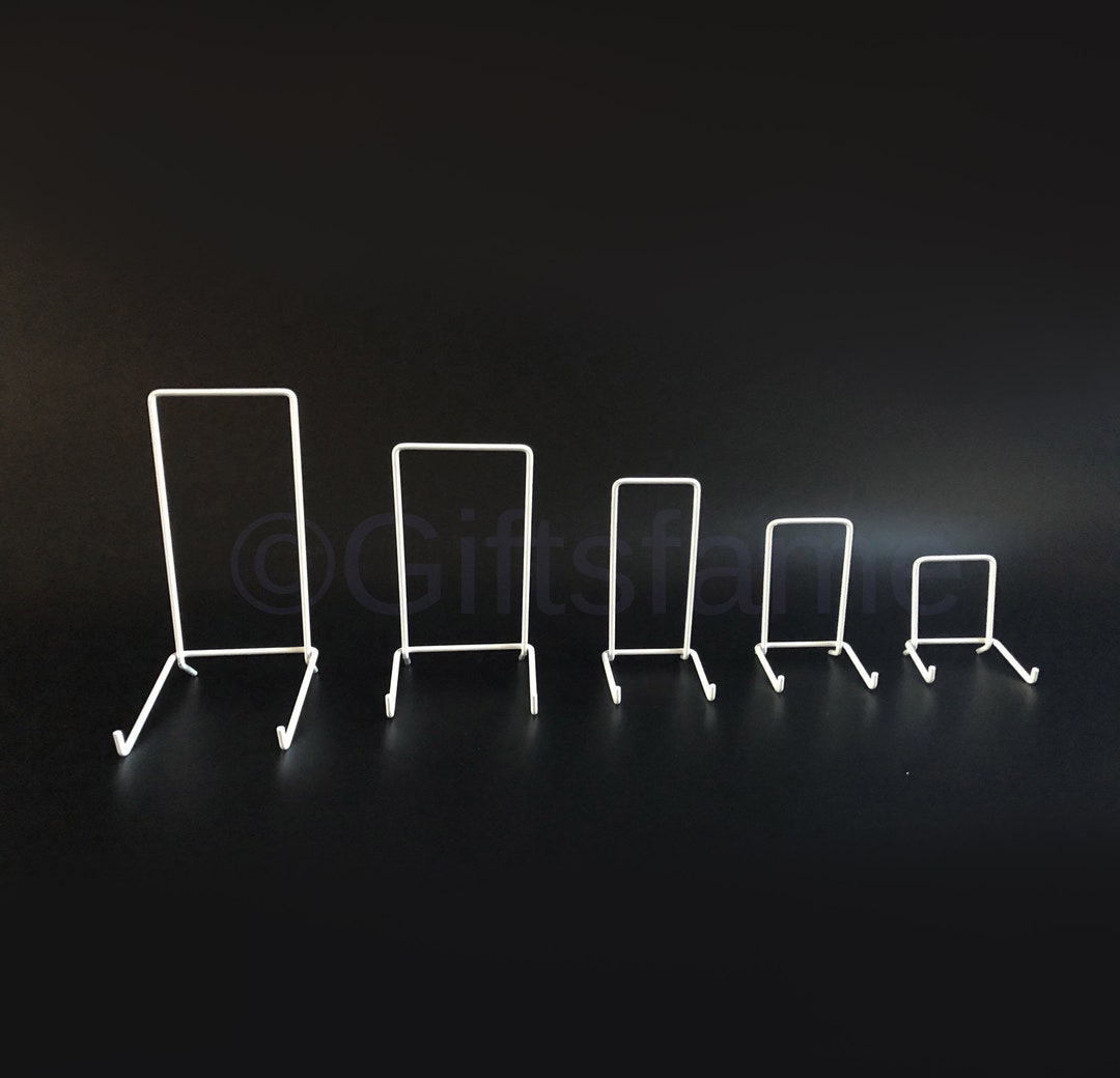 Metal Plate Display Stand Metal Dish Rack Plate Holder Disk Dish Bowl