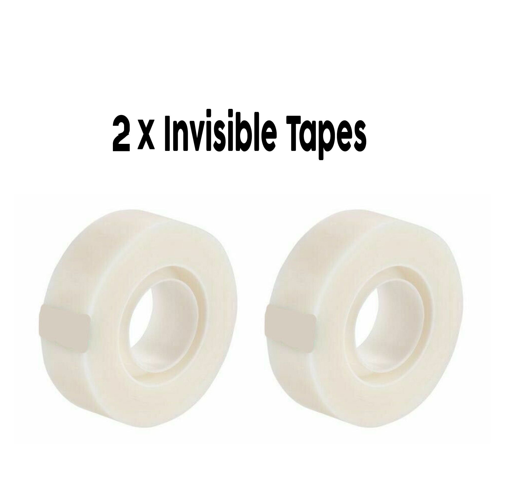 12 Rolls 0.7 Inches Transparent Tape Refills, Clear Tape Dispenser Refill  Rolls, Glossy Gift Wrap Tapes for Office, School, Home 