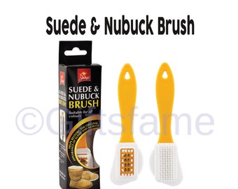 Jump Suede Nubuck Renovator Reviver Combiborstel Rubberen Ugg-borstel | Schoenreiniging | Tassenreiniging | Bontreiniging | Cadeau voor hem
