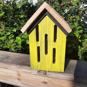 butterfly house, yellow butterfly house, cedar butterfly house, butterfly house built to last, Christmas gift
