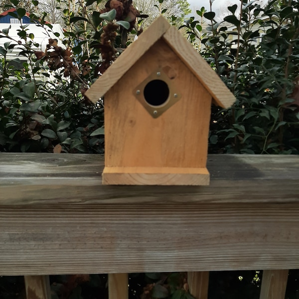 Functional Birdhouse Etsy