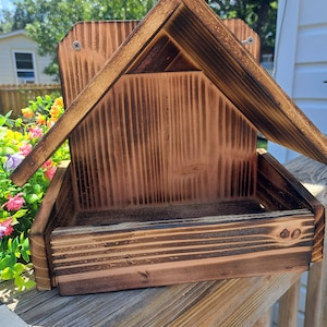 large nesting box in a torched finish, Christmas gift idea, gift