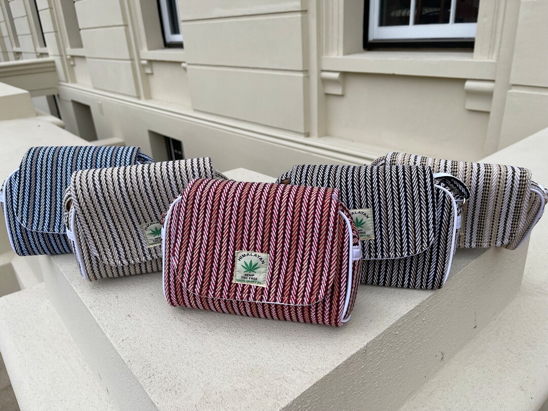 Nepali Himalayan Hemp Bag Handmade in Nepal, THC Free, Sustainable and