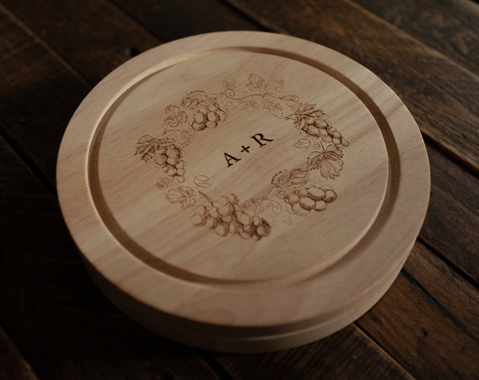 Custom Engraved Cheese Board