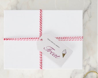 Printed "Open when..." labels