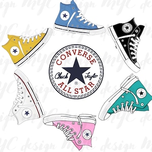 Convers shoes SVG,DXF,EPS,png,convers high tops,convers logo,instant dowload,sticker,sneaker svg,chuck shoes svg,Cut Files,Cricut,hipster