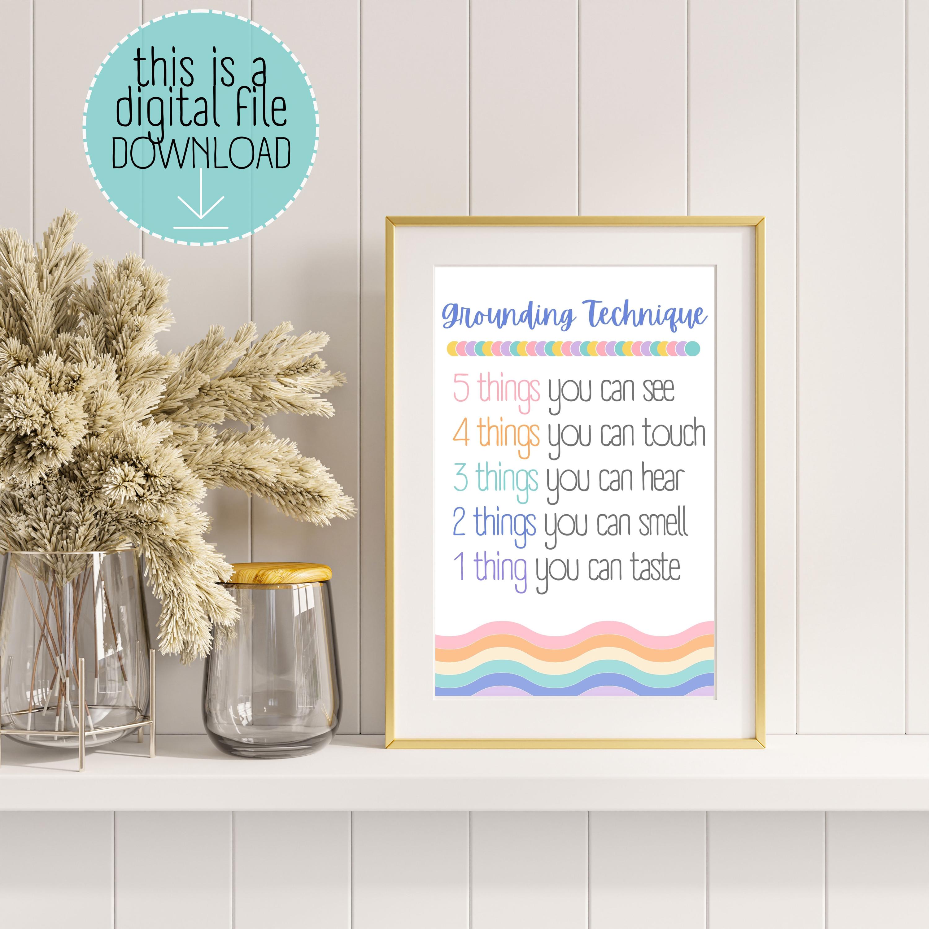 Set of 20 Pastel Classroom Decor, School Social Worker Prints Digital ...