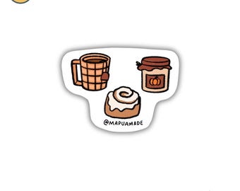 Fall Essentials | Cozy Goods | Kindle | Fall Girlie | Read | Bookish | Book Lover | Bookworm | Water Bottle Sticker | Autumn | Reading