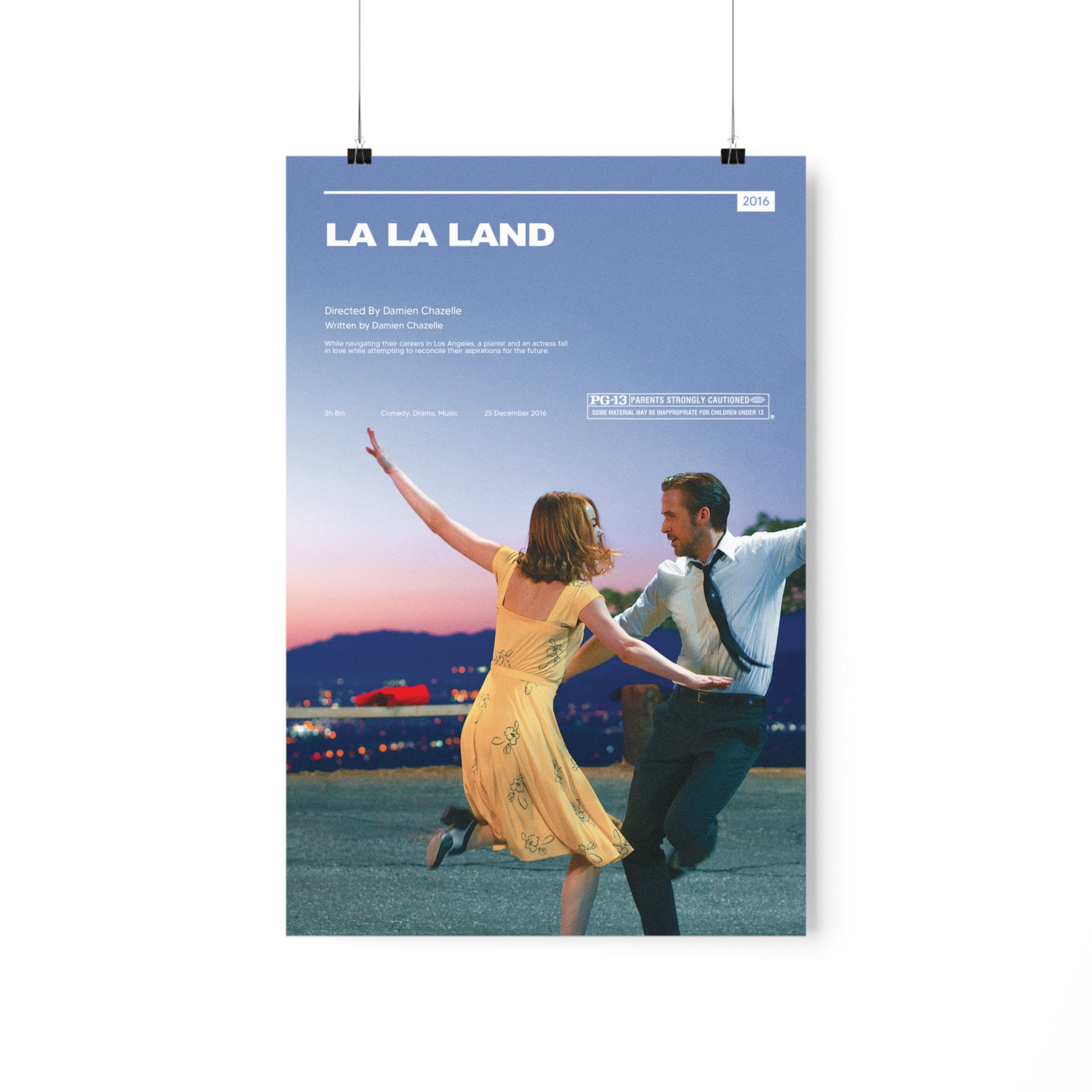 La La Land Cinematic Movie Poster - Etsy