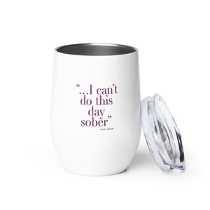 Funny Wine tumbler