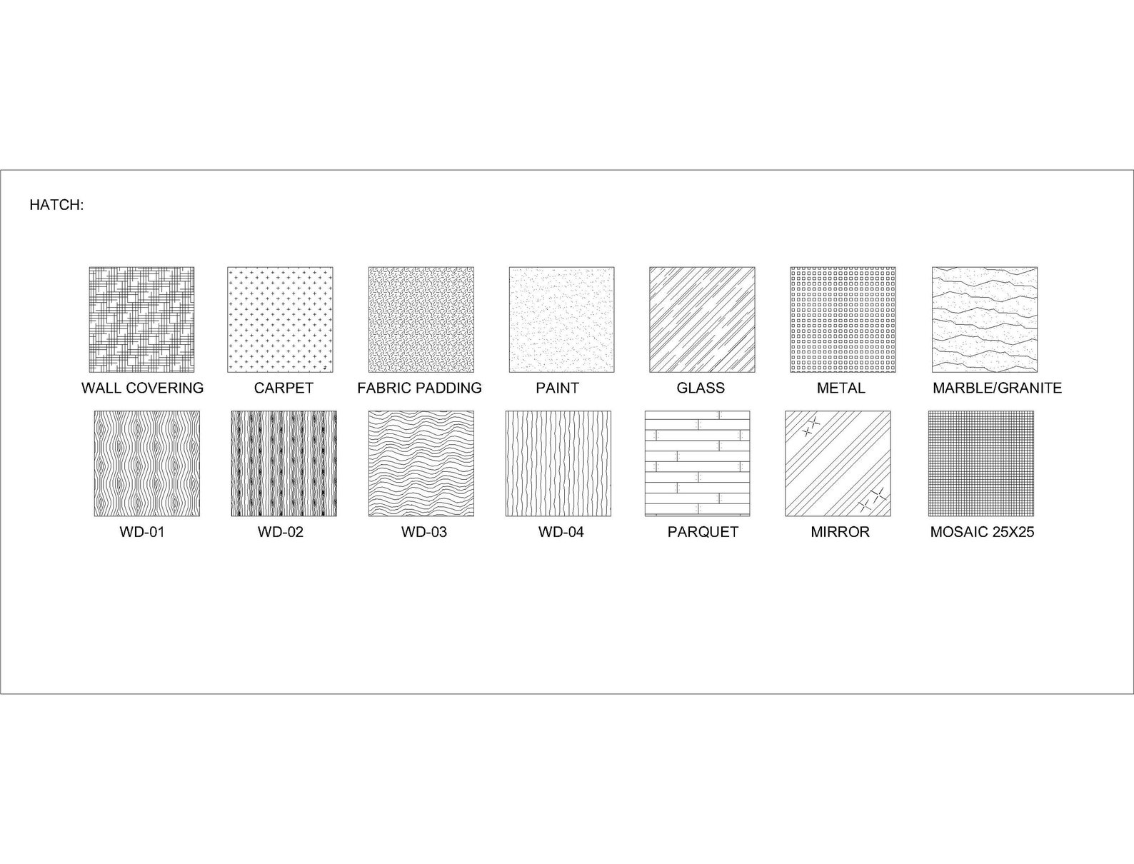 Cad Standard File for Architects & Interior Designer [dwg],digital ...