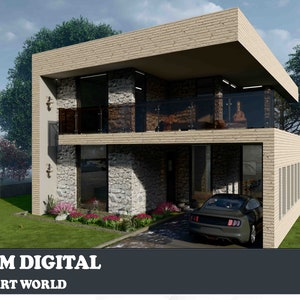 30&#39;X50&#39; Duplex Floor Plan, Tiny House Plans, Architectural Floor Plan drawings, 2D House Plan, 3D Home Model, AUTOCAD and SKETCHUP Files