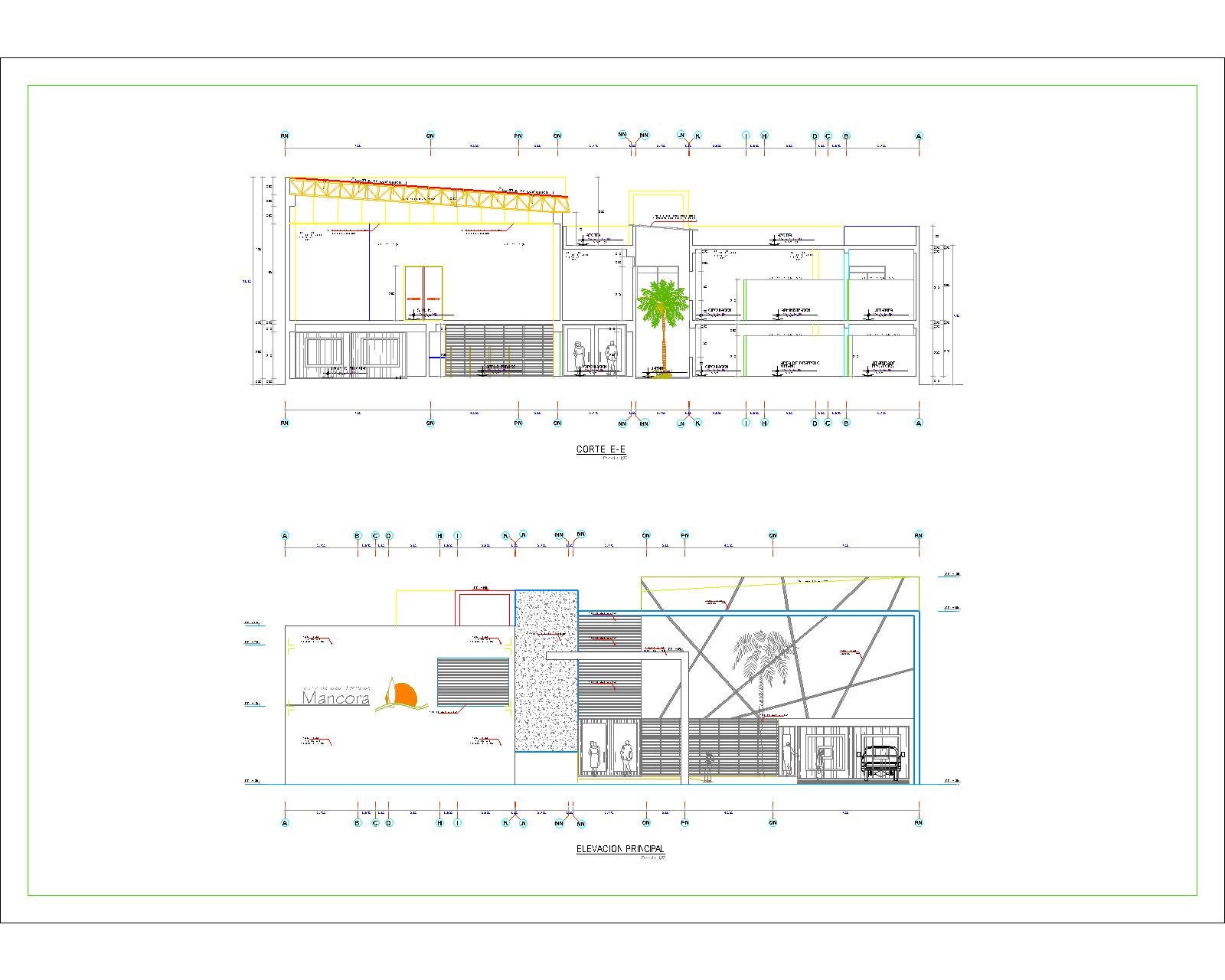 Autocad 2D DWG, DXF PDF Cıtyhallfile,autocad 2D Template - Etsy