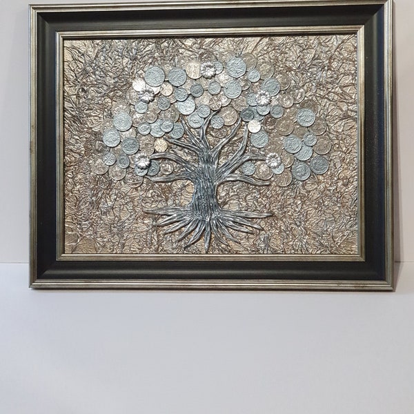 Money Tree Painting Etsy