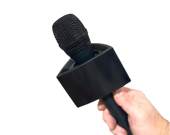 DIY Logo Microphone Flag: Triangle Broadcast Mic Box