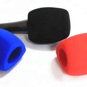 Customised Mic Foam Windscreen Cover for Microphone Sponge Windshield, Microphone Foam, Triangle shaped image 5