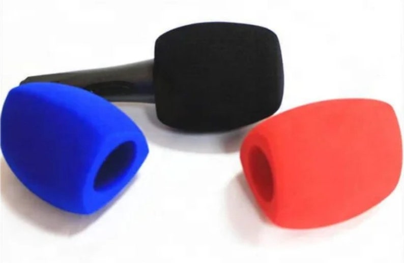 Customised Mic Foam Windscreen Cover for Microphone Sponge Windshield, Microphone Foam, Triangle shaped image 5