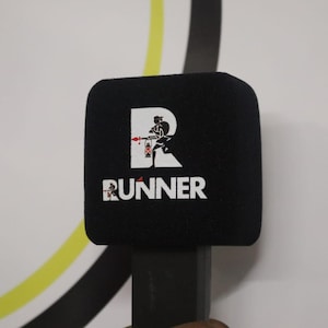 Custom Rode wireless go II rectangular slot Square shaped Microphone Foam Windshield Cover Protector, Double Sided, Any logo, Full Colour