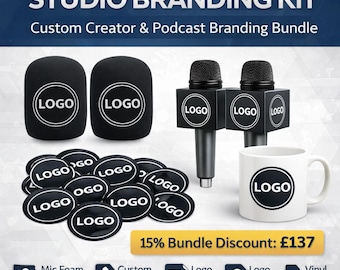 Studio Branding Kit – Custom Podcast & Creator Branding Bundle
