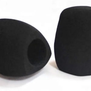 Customised Mic Foam Windscreen Cover for Microphone Sponge Windshield, Microphone Foam, Triangle shaped image 3