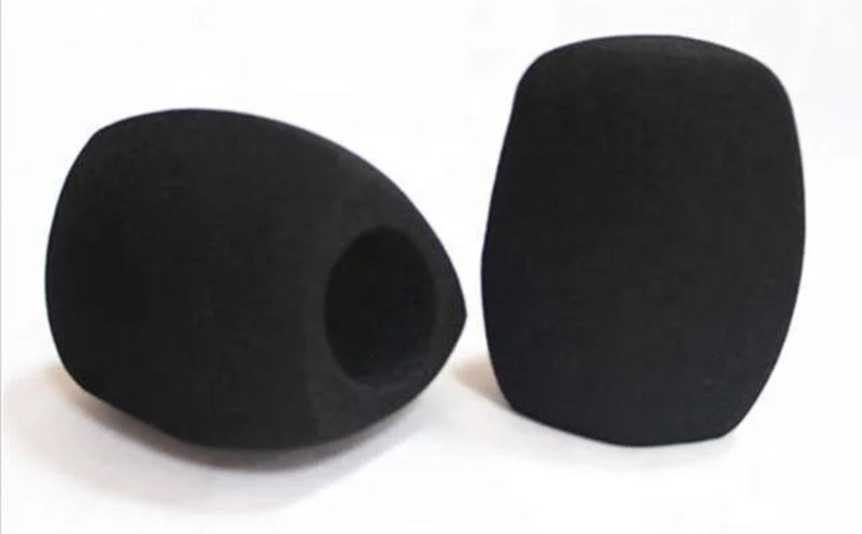 Customised Mic Foam Windscreen Cover for Microphone Sponge Windshield, Microphone Foam, Triangle shaped image 3