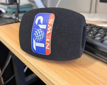 Custom Logo Microphone Foam Windscreen Cover: Triangle Sponge Windshield