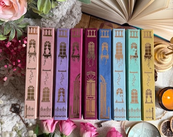 Bridgerton series by Julia Quinn | Custom Book Rebind (Handmade) - Special Edition, Personalised Gift, Book Binding