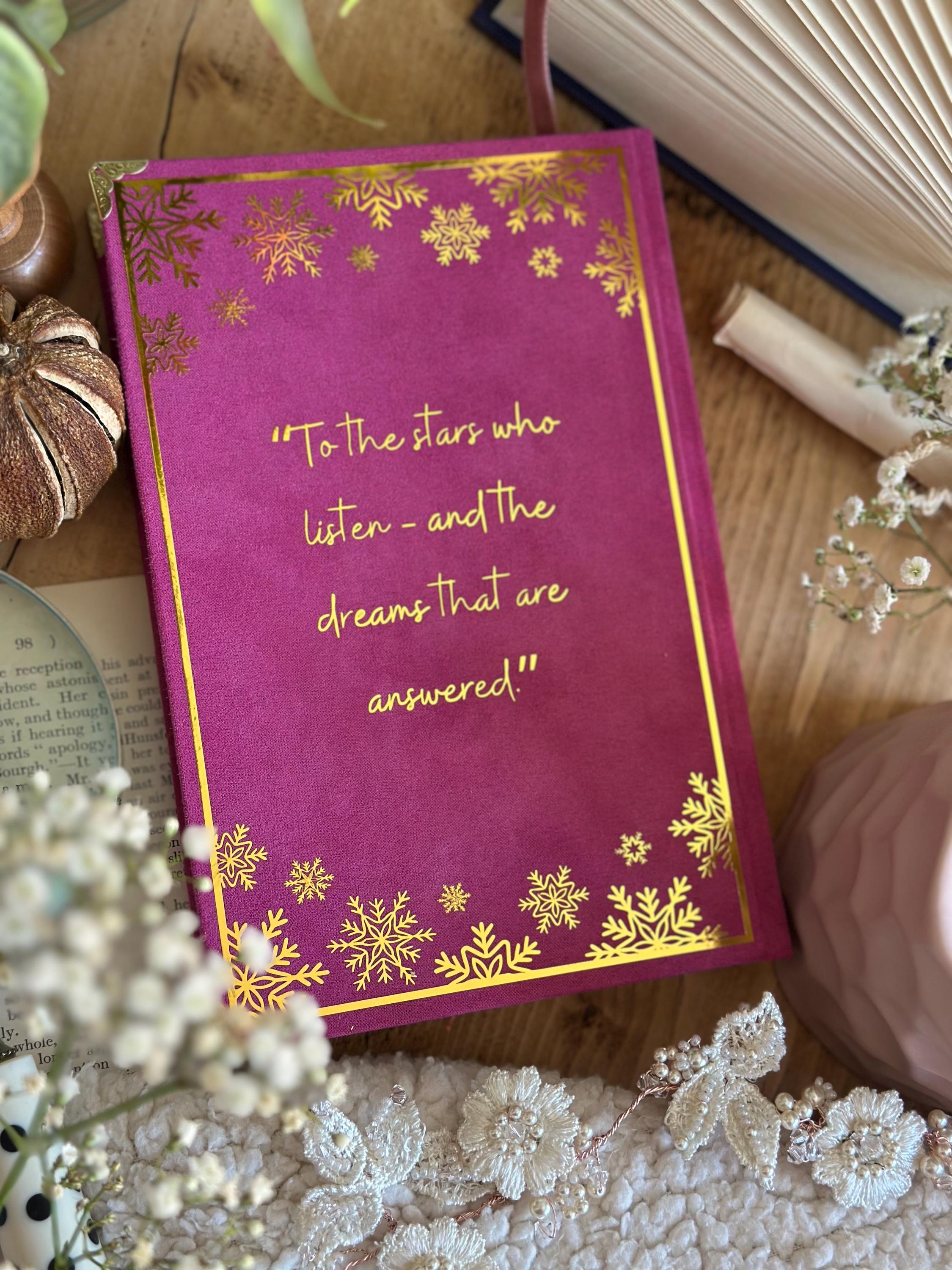 A Court of Thorns & Roses The ELAIN EDITION (pink ombre) by Sarah J. Maas | Custom Book Rebind (Handmade) - Special, Book Binding, ACOTAR