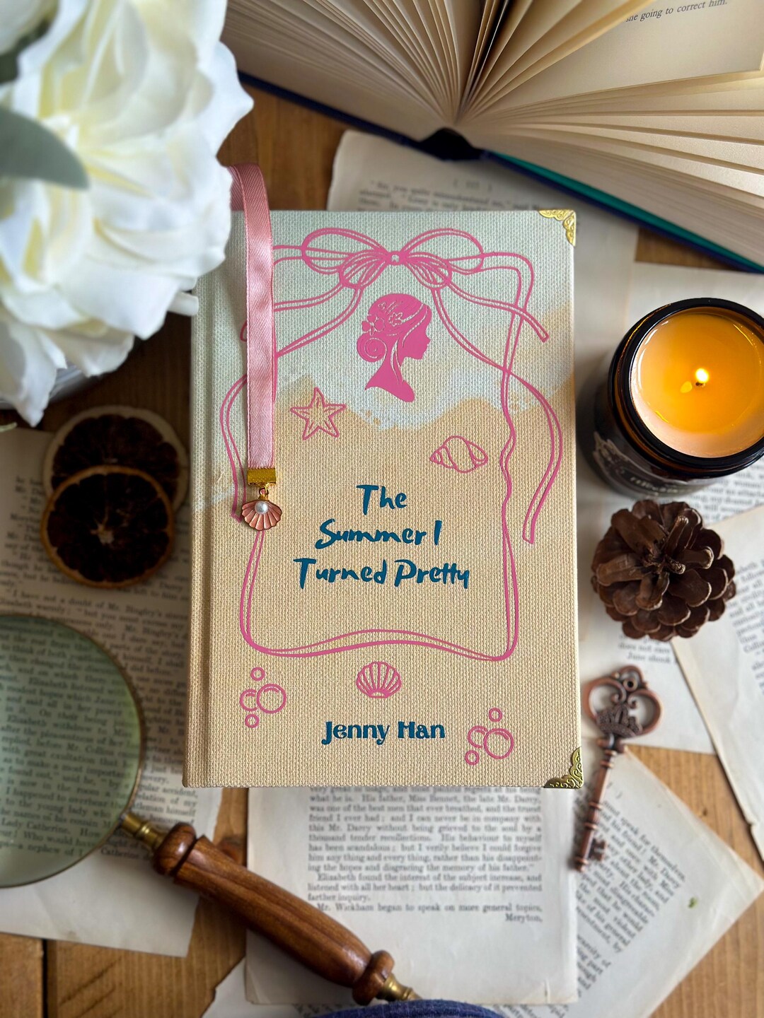 Bookbinding Pretty The Summer I Turned Pretty Trilogy by Jenny Han OMNIBUS Custom Book ...