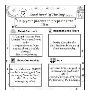 30 Days of Deeds