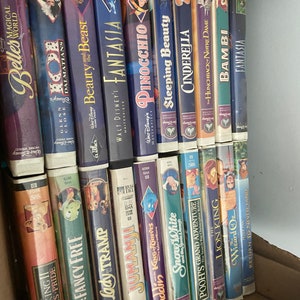 Lot of Disney VHS - Very Good Condition
