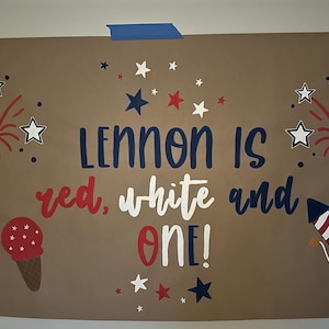 Hand painted banners - Hand Painted Custom Party Banner, Hand Painted Banner, Craft Party Banner, 1st Birthday, baby shower, event, etc.