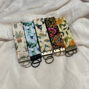 Fabric Keyfob Keychain