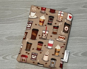 Kindle Paperwhite Sleeve Coffee Lover Padded Kindle Sleeve