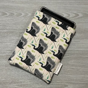 Kindle Paperwhite Sleeve Flora & Fauna Wetlands Padded Kindle Sleeve