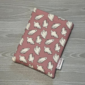 Kindle Paperwhite Sleeve Pink Ghosties Padded Kindle Sleeve