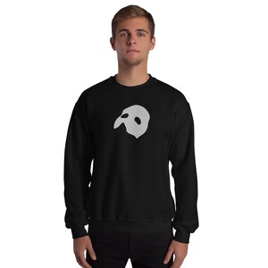 Embroidered Phantom Mask Crewneck