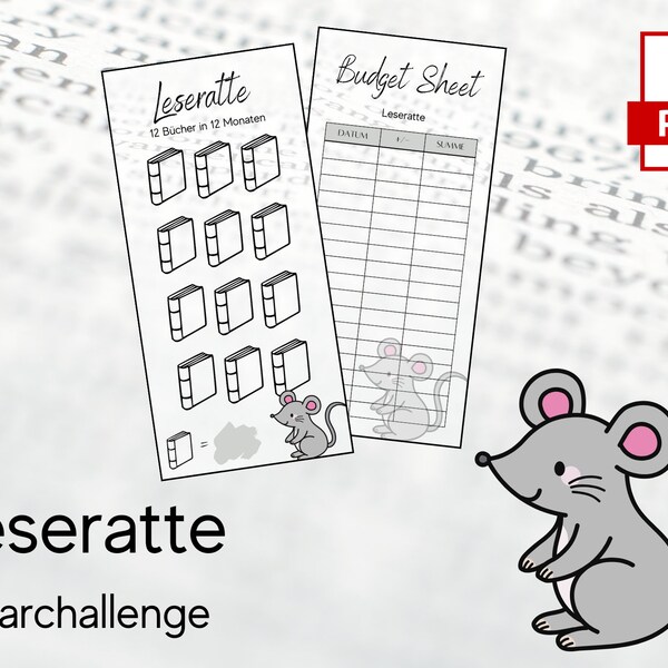 Leseratte Sparchallenge (PDF-Download)