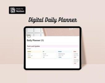 Plantilla de Noción de Planificador Diario